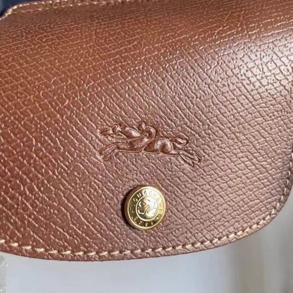 NEW Longchamp Le Pliage Original Medium Shoulder Tote Navy Handbag M - Picture 6 of 6